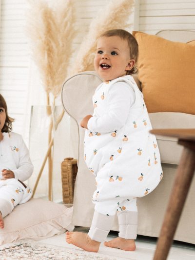 śpiworek z nogawkami wzór gruszki kielankowo