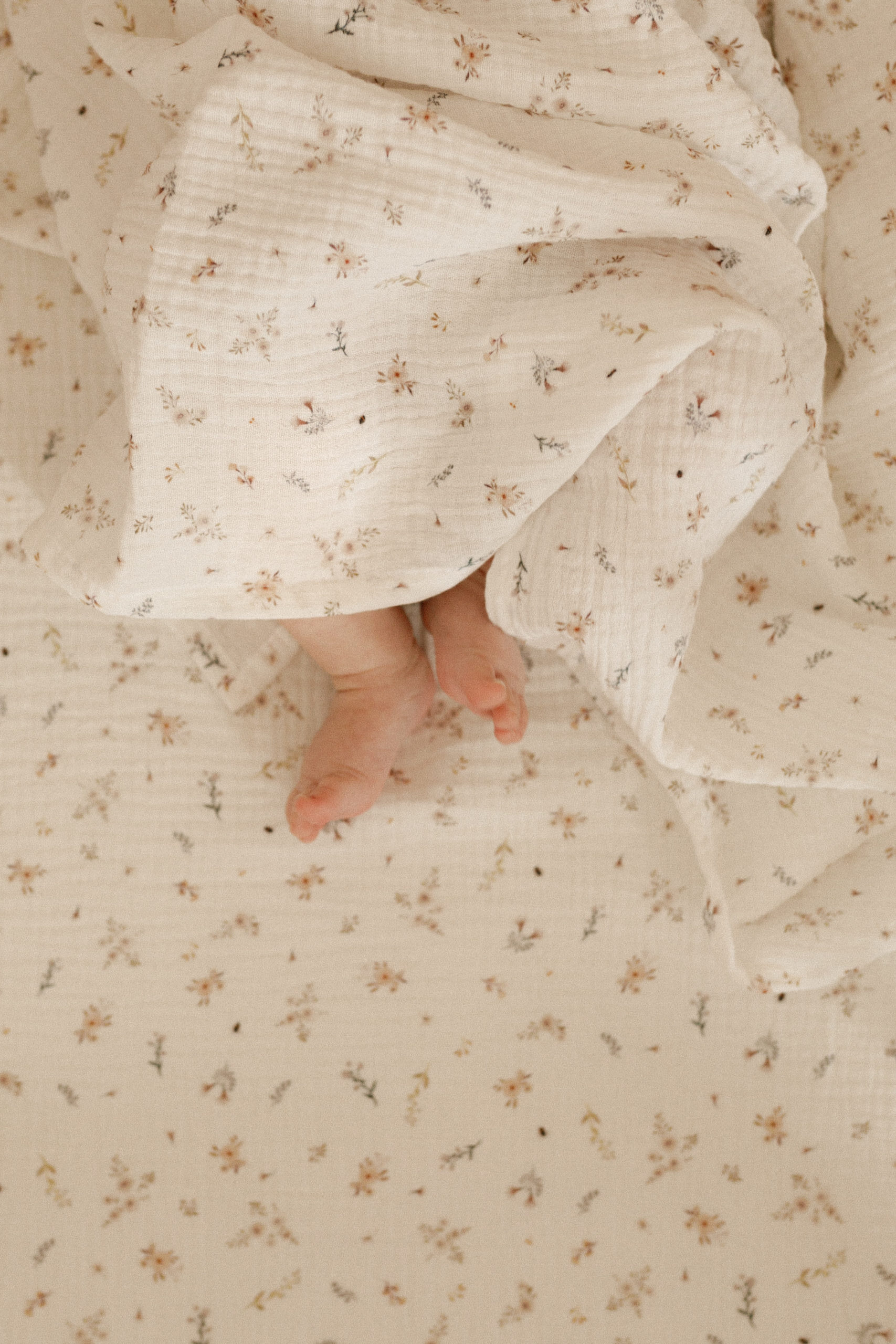 Muślinowy kocyk - wzór Boho