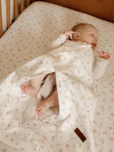 Śpiworek niemowlęcy muślinowy- wzór Boho - obrazek 3