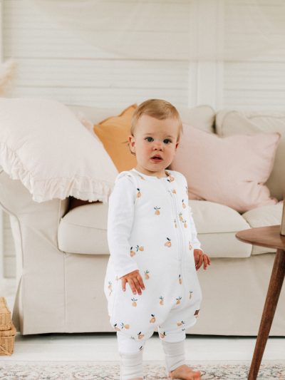 Śpiworek z nogawkami - wzór GRUSZKI - obrazek 5