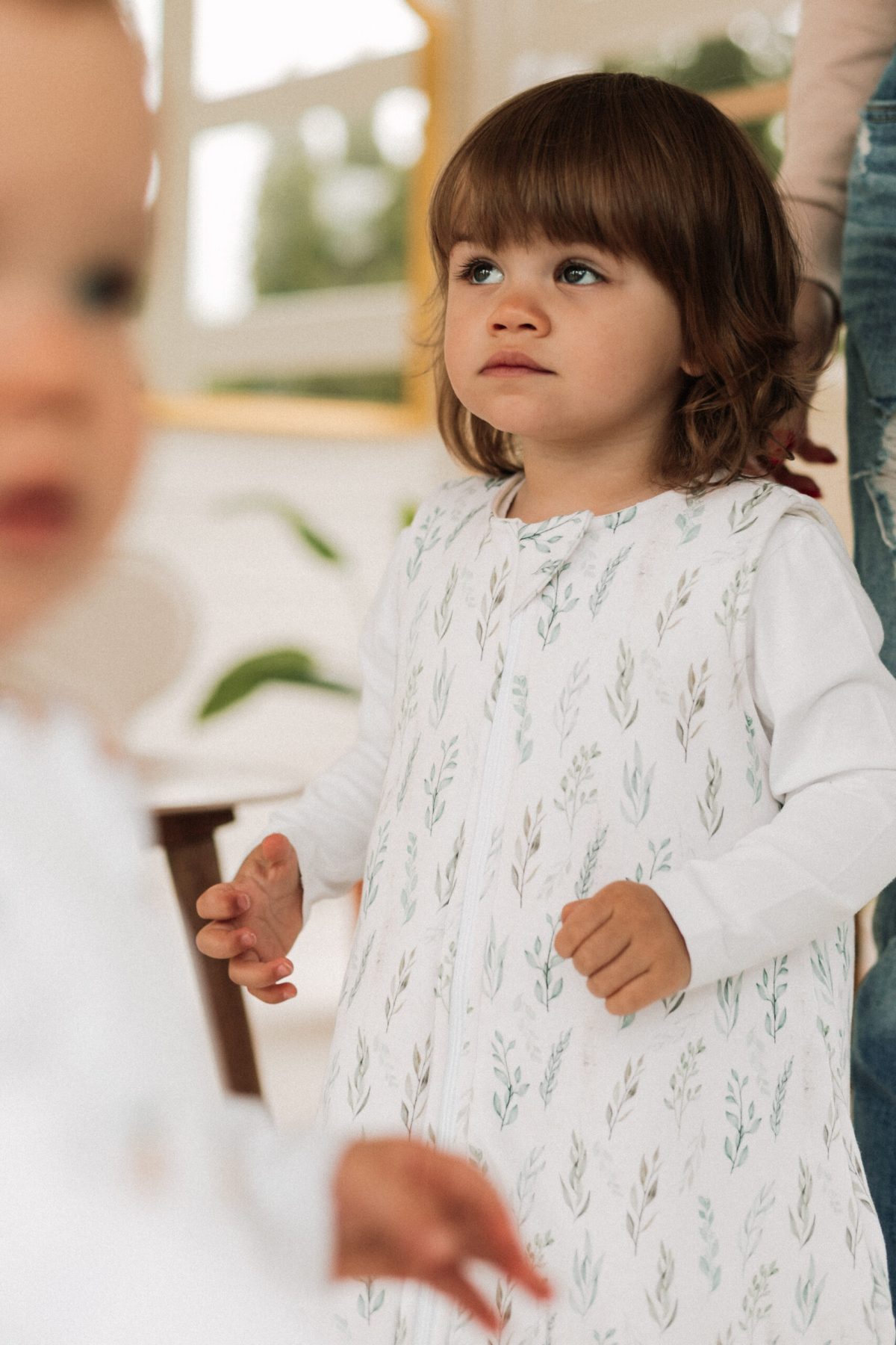 Śpiworek z nogawkami - wzór LISTKI - obrazek 6