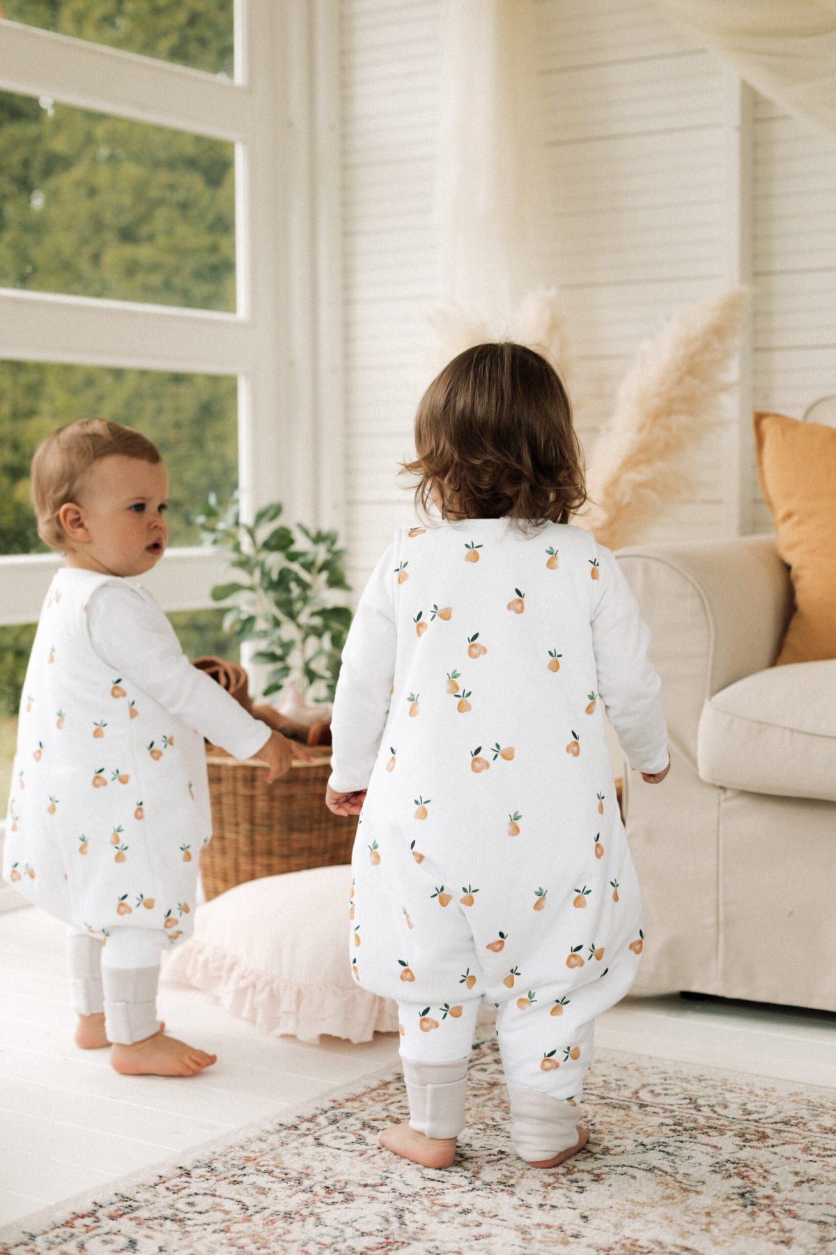 Śpiworek z nogawkami - wzór GRUSZKI - obrazek 2