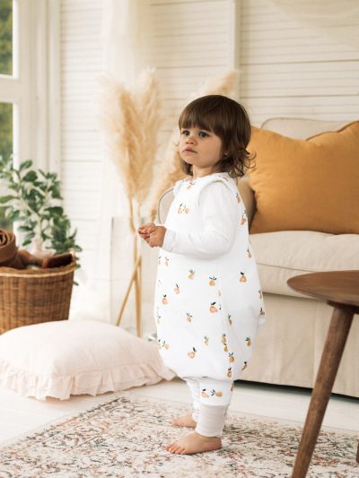 Śpiworek z nogawkami - wzór GRUSZKI - obrazek 7