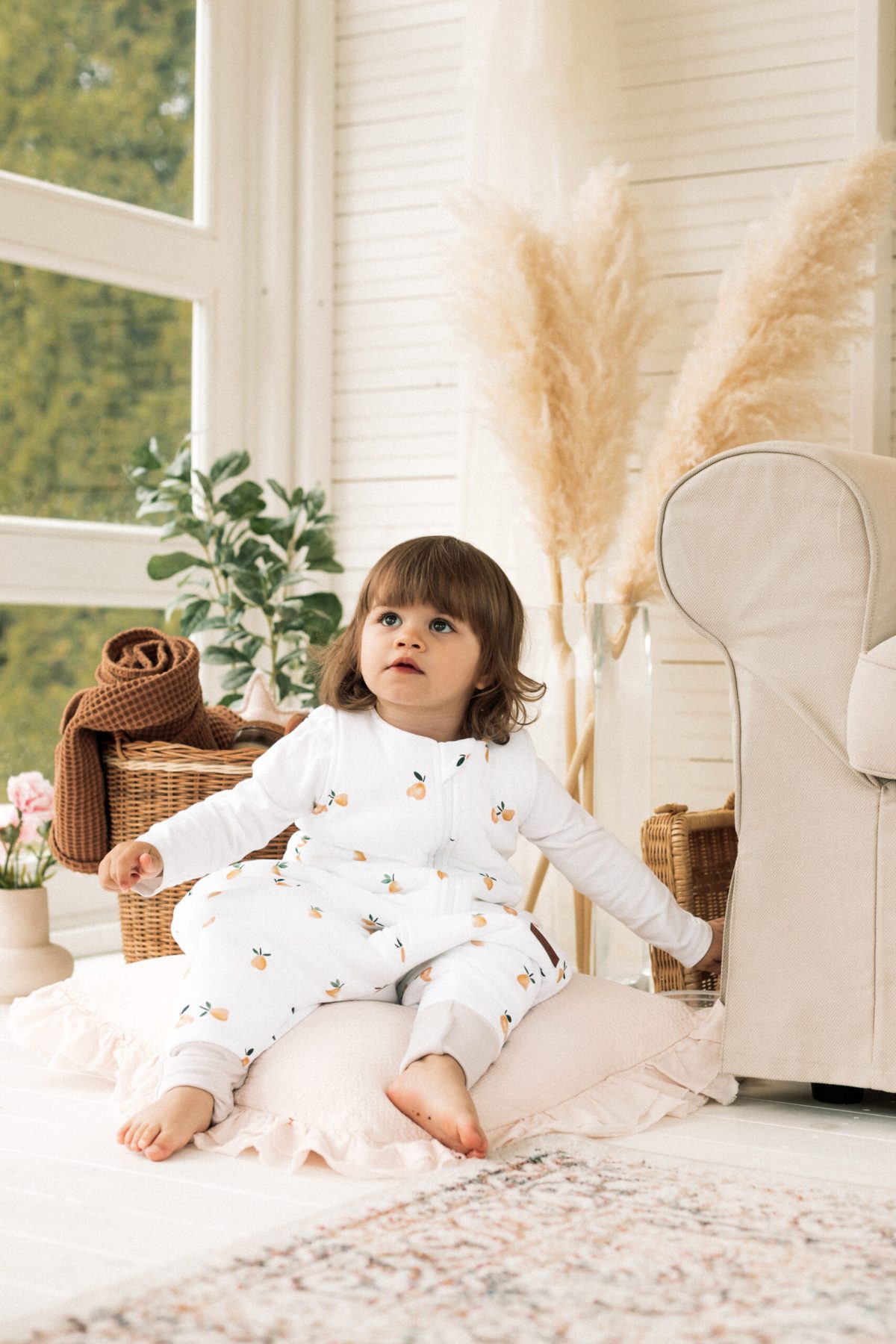 Śpiworek z nogawkami - wzór GRUSZKI - obrazek 4