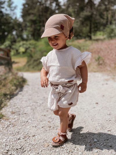 Chustka z daszkiem muślinowa - obrazek 5