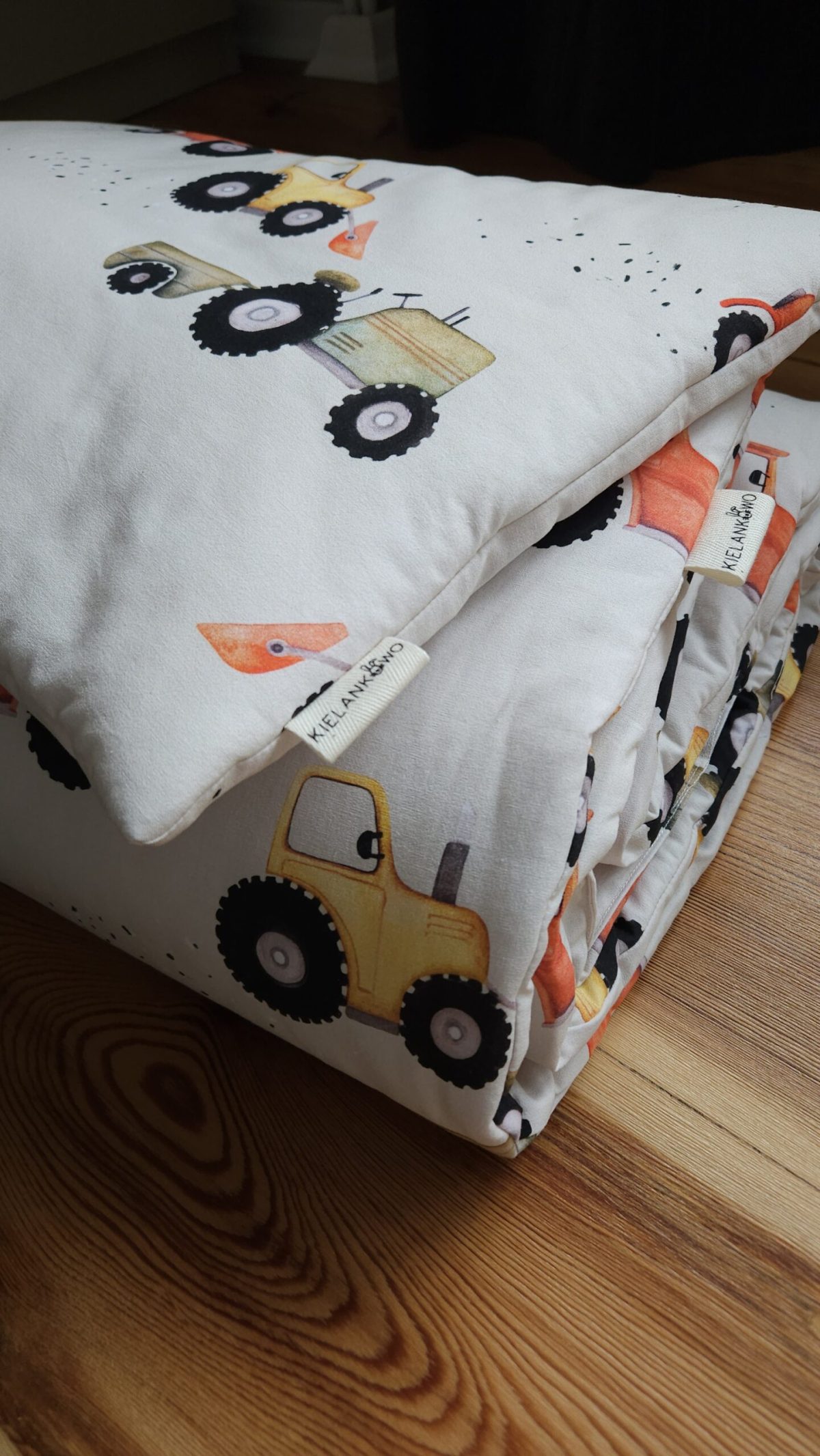 Pościel z wypełnieniem wzór Traktory - obrazek 2