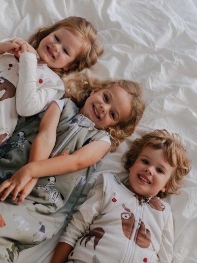 Śpiworek z nogawkami - wzór LENIWIEC - obrazek 4