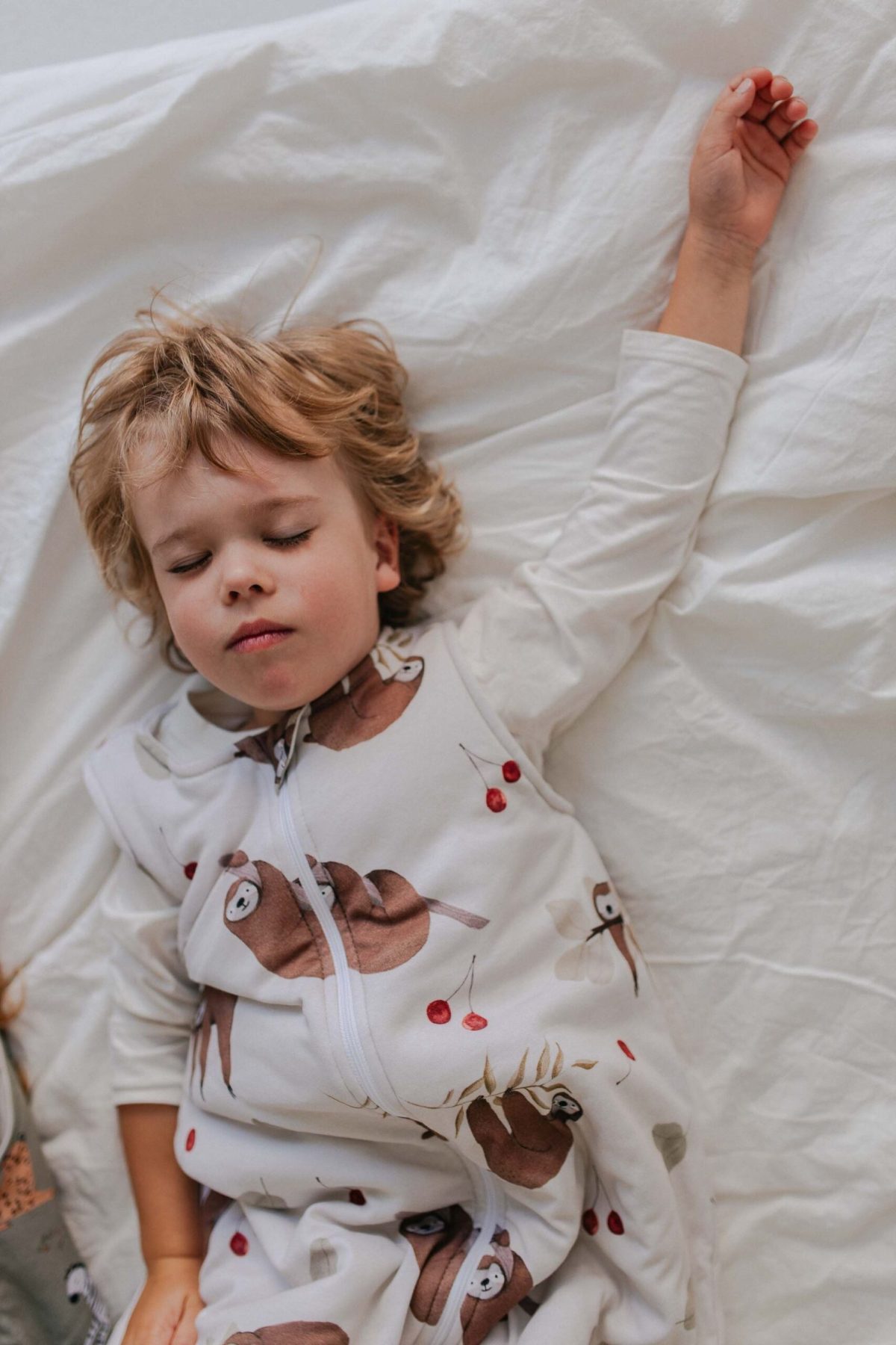 Śpiworek niemowlęcy - wzór Leniwiec - obrazek 2