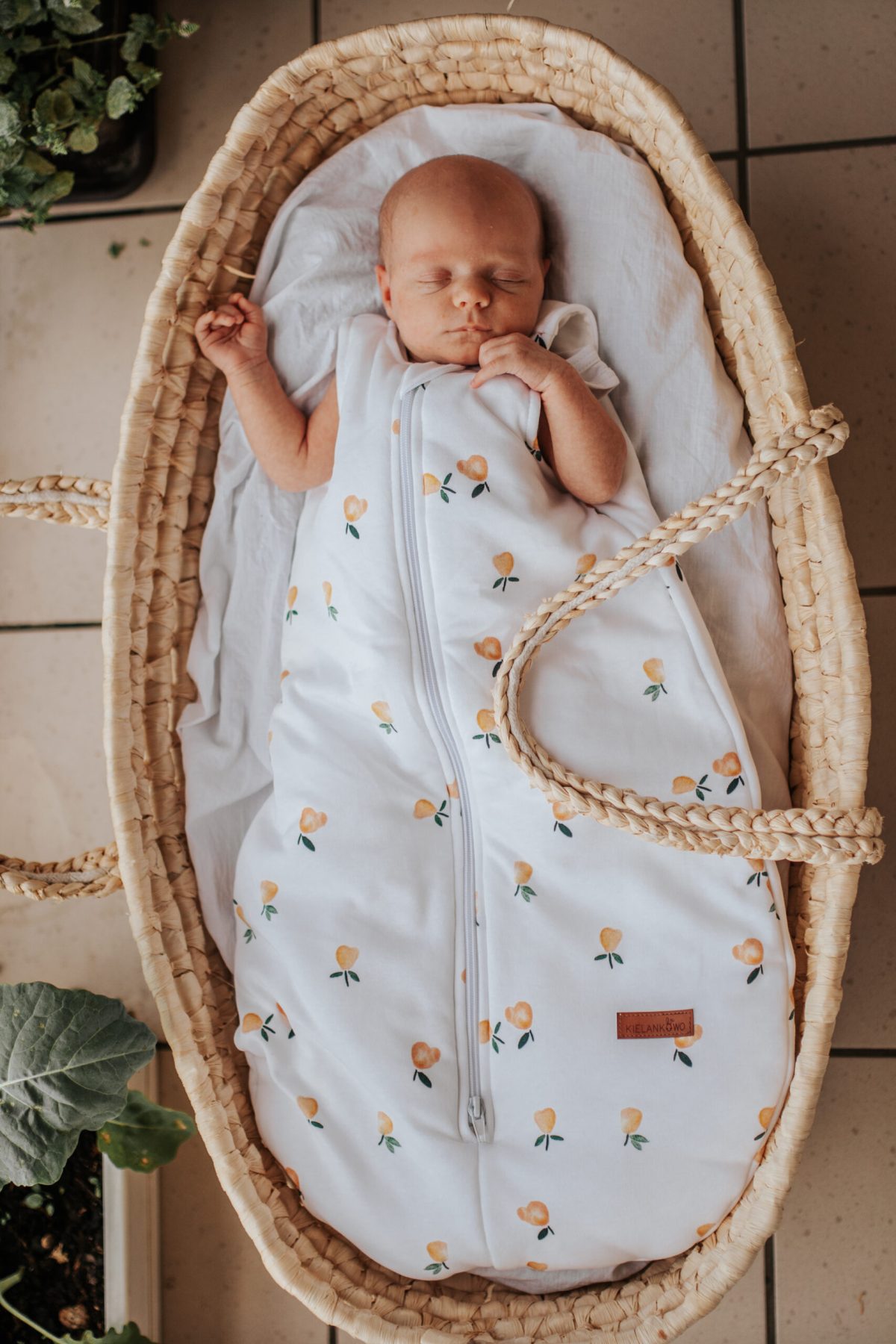 Śpiworek niemowlęcy - wzór GRUSZKI - obrazek 2