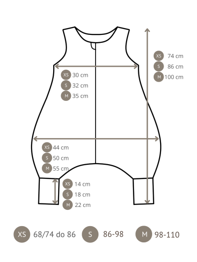 Śpiworek z nogawkami - wzór Króliczki na polanie - obrazek 6