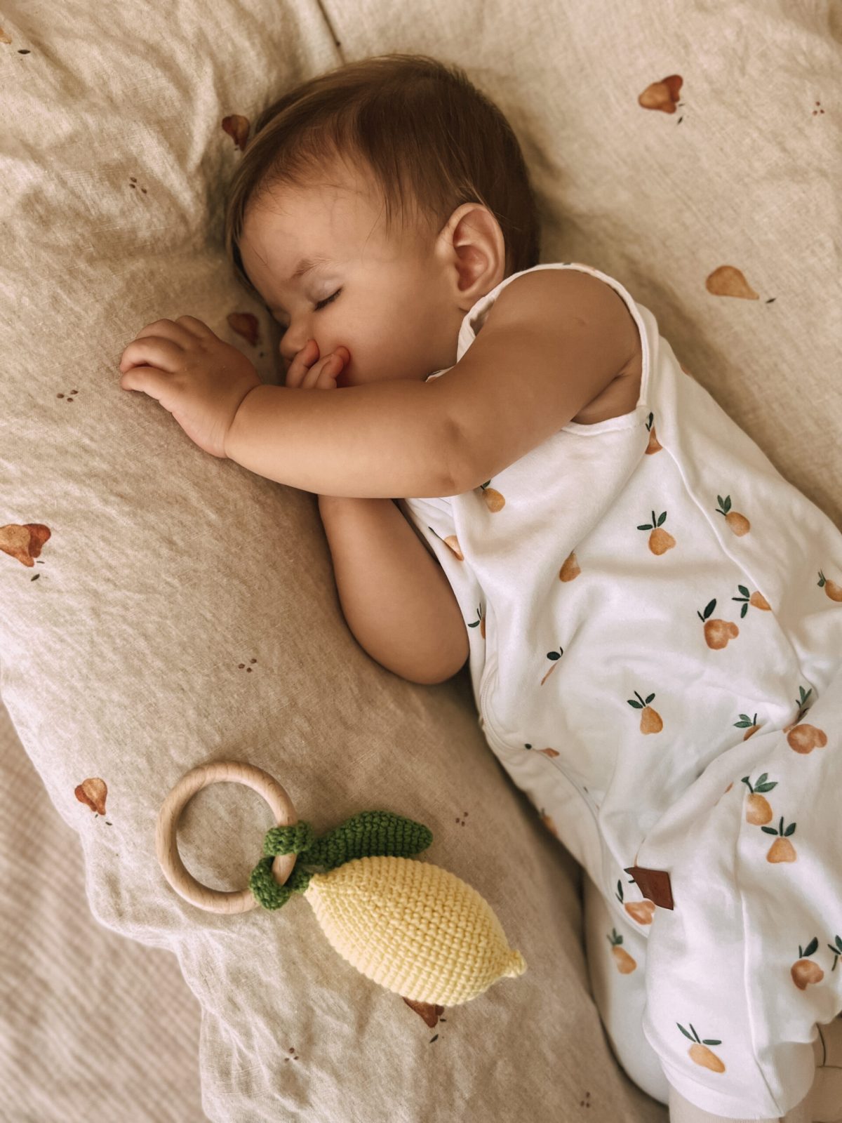 Śpiworek z nogawkami - wzór GRUSZKI - obrazek 6