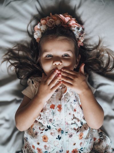 Śpiworek z nogawkami - wzór KWIATY NA ŁĄCE - obrazek 4