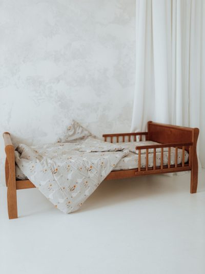 Prześcieradło do łóżeczka - wzór Gąski - obrazek 4