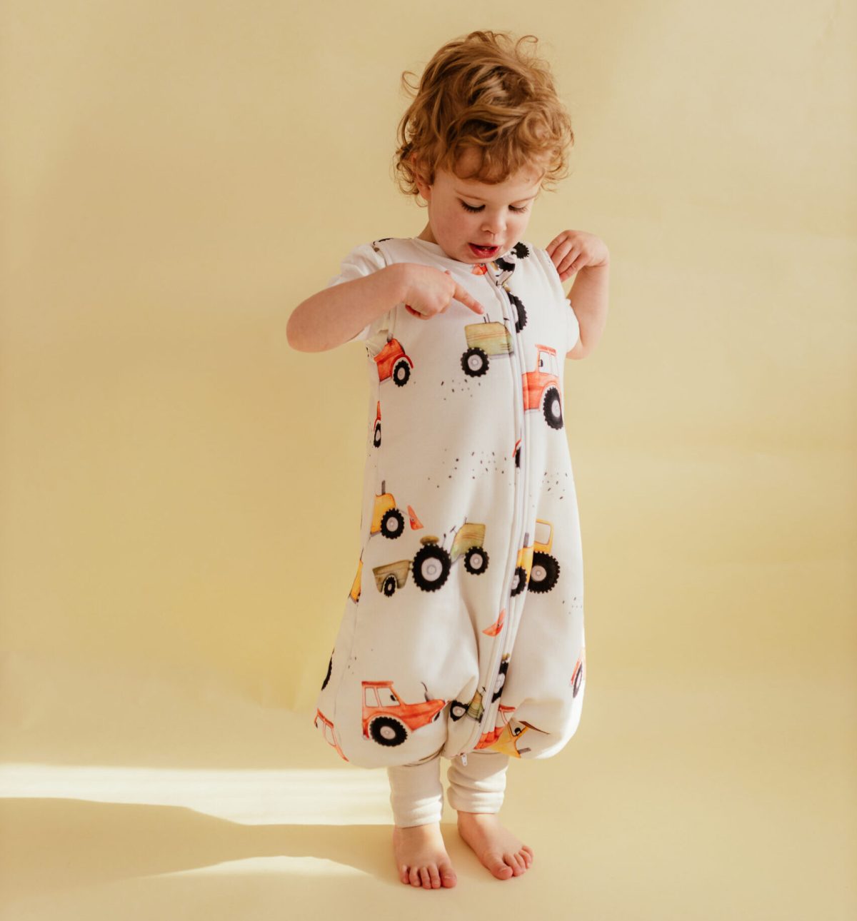 Pościel z wypełnieniem wzór Traktory - obrazek 4