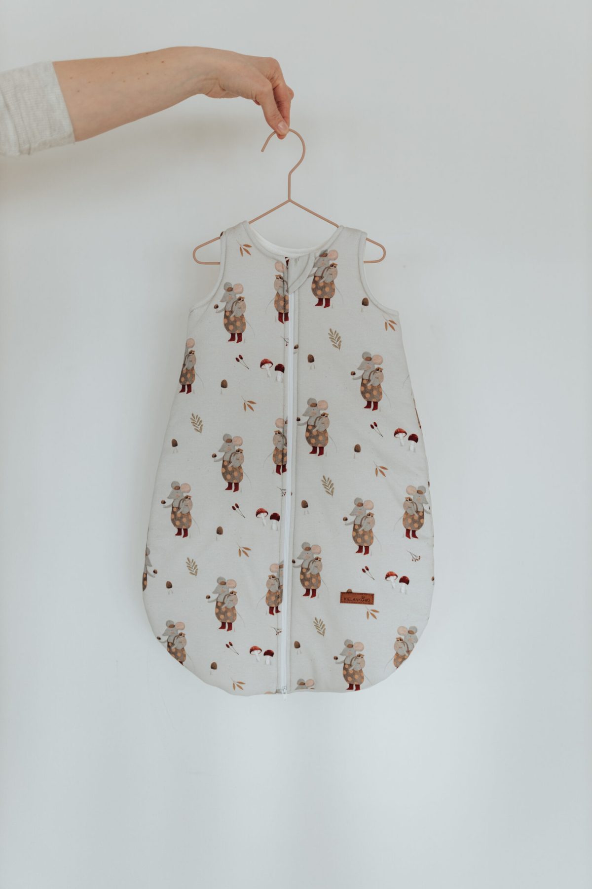 Śpiworek pełny - wzór MYSZKI W LESIE - obrazek 2