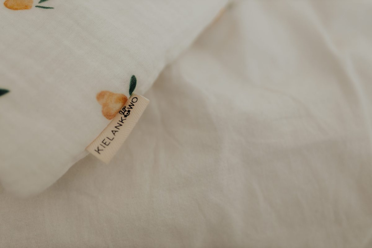 Muślinowa poduszka - wzór Gruszki - obrazek 3