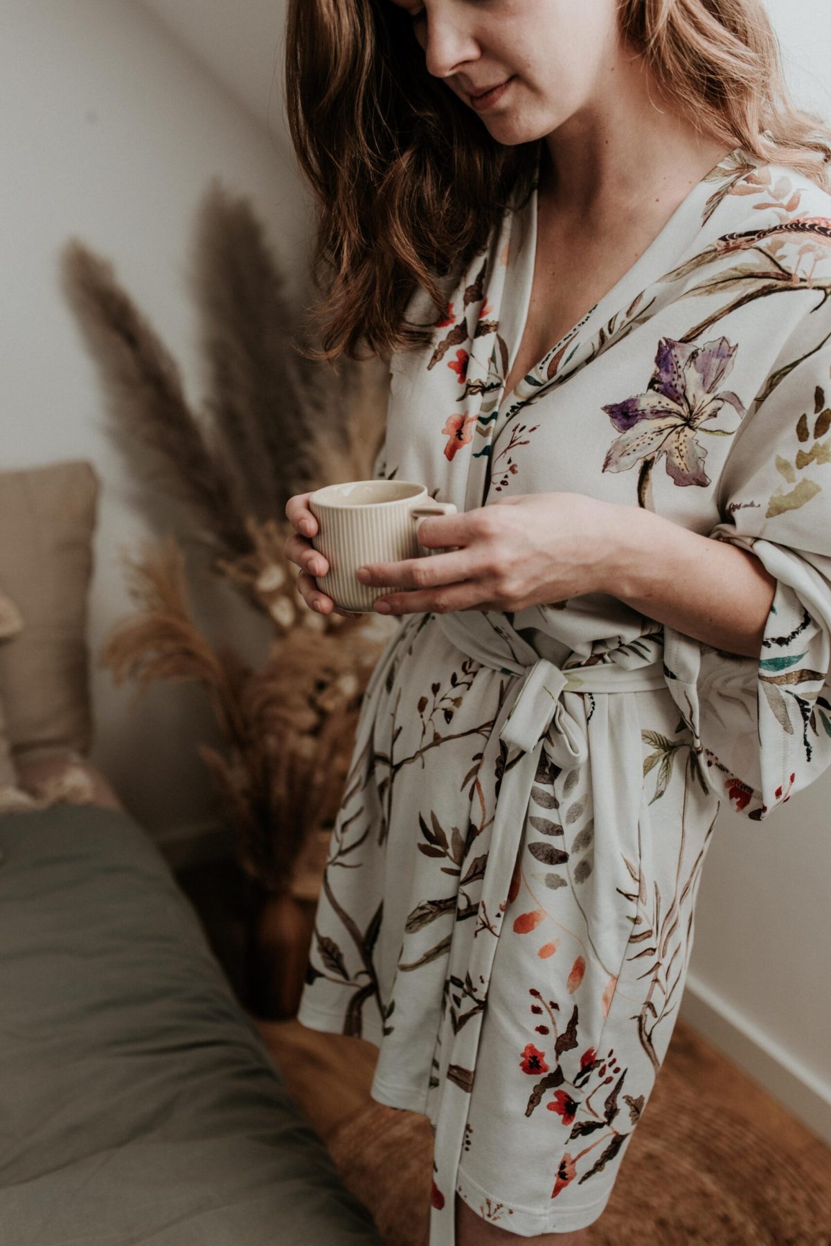 Szlafrok damski wzór FOREST - obrazek 2