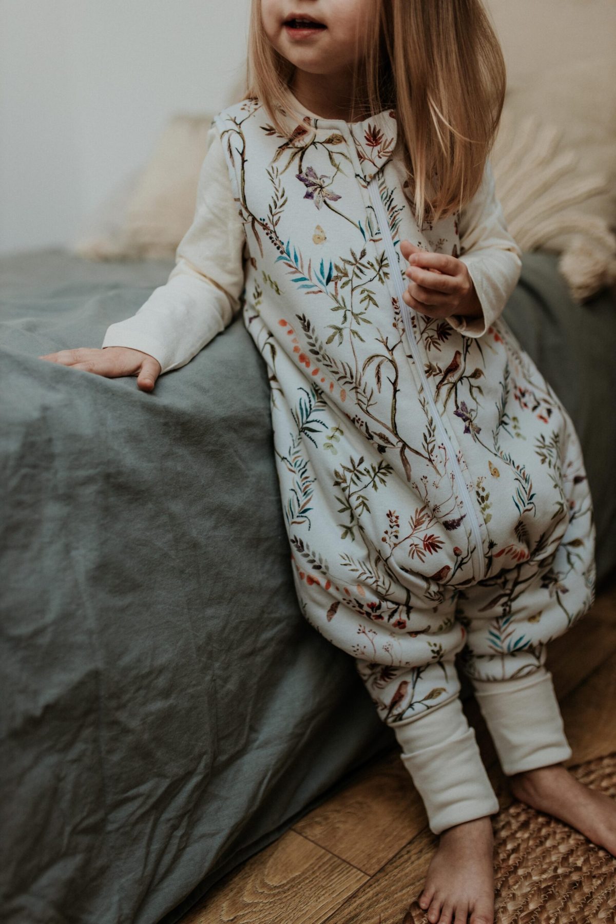 Śpiworek z nogawkami - wzór FOREST - obrazek 2