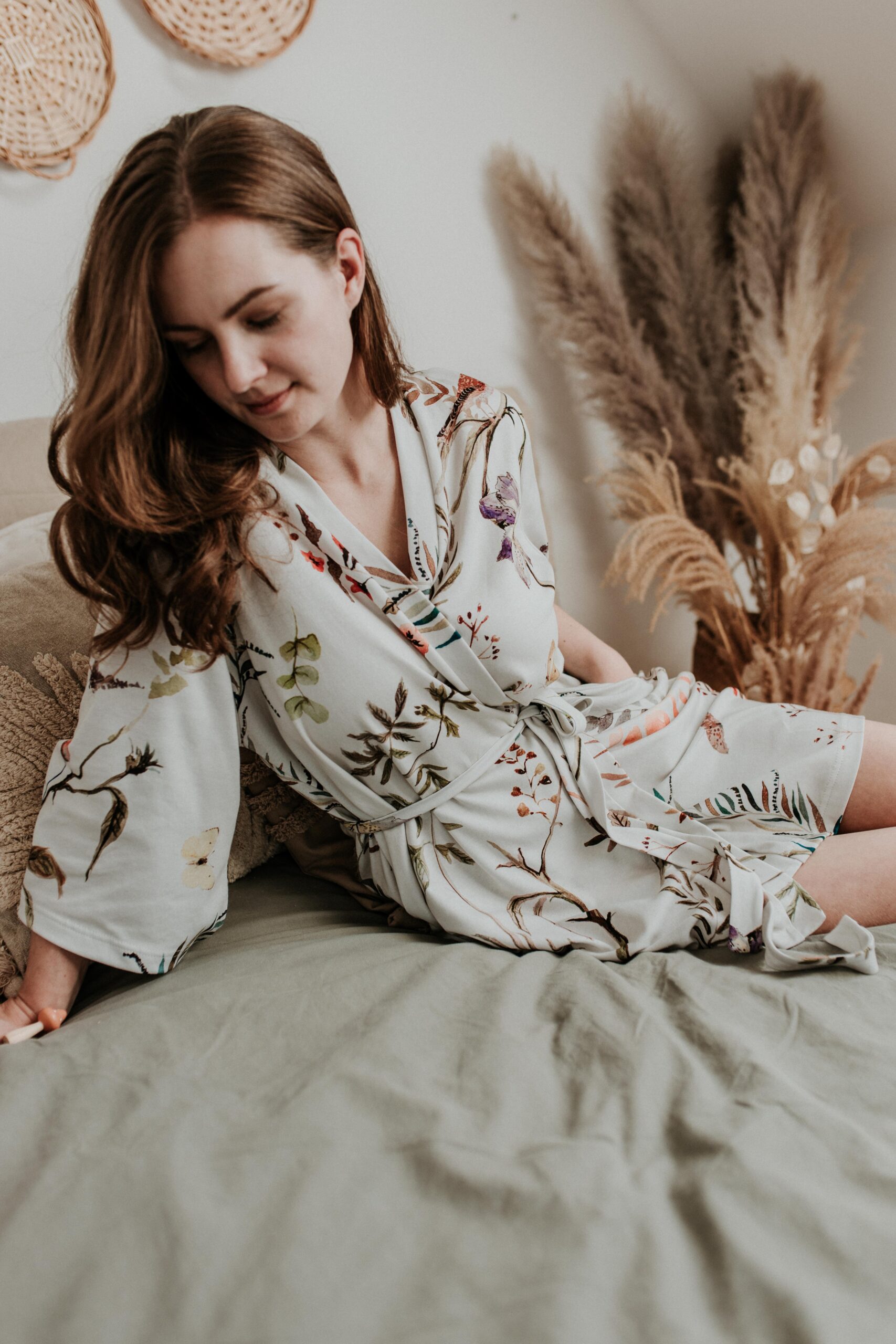 kielankowo♥-94-scaled-1.jpg Szlafrok damski wzór FOREST - obrazek 1