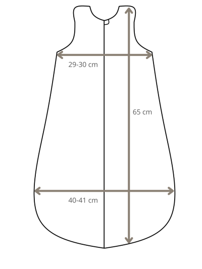 Śpiworek niemowlęcy - wzór GRUSZKI - obrazek 4